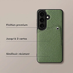 Avis Selencia Coque Riva avec porte-cartes pour Samsung Galaxy S26 Plus - Sage Green