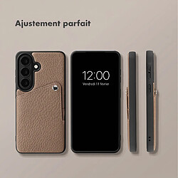 Selencia Coque Riva avec porte-cartes pour Samsung Galaxy S26 - Mocha Brown pas cher
