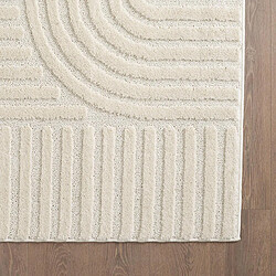 Acheter UnAmourDeTapis Un amour de tapis Noor - 240 x 340 cm - Crème