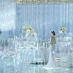 Acheter Perles Cristal Transparent pour Décoration Noces Fêtes et DIY