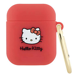 HELLO KITTY Coque pour AirPods 2 Motif 3D Fuchsia