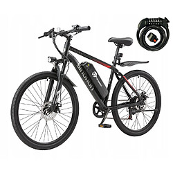 SINOHON Vélo Électrique 750W Autonomie 60km Batterie Amovible 7 Vitesses Shimano Vitesse 25/40km/h