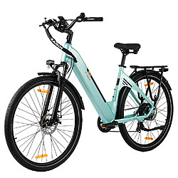 Kaisda Vélo Électrique 350W 36V 20Ah Autonomie 70km Shimano 7 Vitesses Confort Quotidien Ville