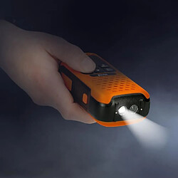 Acheter Talkie-walkie - ALECTO - FR300OE - Paire anti-chocs - Portée 10 km - Orange/Noir