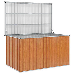 Avis vidaXL Boîte de Rangement Extérieure Acier galvanisé 171 x 99 x 93 cm