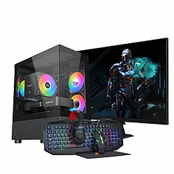 Gosu PC Gamer Completo SAMURAI A75F RX76 - AMD Ryzen 5 7500F - RX 7600 - 27" QHD Niveau Expert | Excellence Gaming en 1440P (QHD) | Plateforme DDR5 futuriste pour une fluidité absolue et une clarté visuelle supérieure.