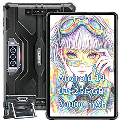 Tablette Tactile Incassable OUKITEL RT84G 12Go+256Go 11" Android 14 20000mAh 48MP Noir