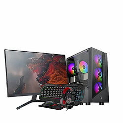 Gosu PC Gamer Completo RONIN LITE A55 RTX35 - AMD Ryzen 5 5500 - RTX 3050 - 24" FHD