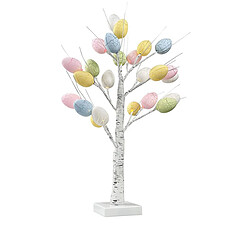 INF Lampe arbre factice 0.6m 24 LED multicolore - Arbre lumineux d'intérieur, alimentation USB
