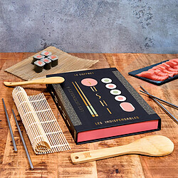 Avis Paris Prix Coffret Sushi 4 Pièces Livre 27cm Noir