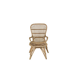 Avis Paris Prix Fauteuil de Jardin & Repose-Pieds Ella 98cm Naturel