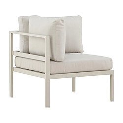 Paris Prix Module Canapé d'Angle de Jardin Copacabana 74cm Beige