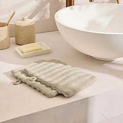 Avis Douceur D'Interieur Lot de 2 Gants de Toilette Maya 15x21cm Taupe