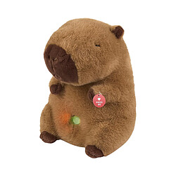 Paris Prix Peluche Animée Capybara Ronfleur 25cm Marron