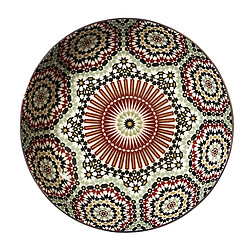 Paris Prix Lot de 6 Assiettes Creuses Zahra 20cm Multicolore