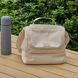 Acheter Five Simply Smart Sac Repas Isotherme Double Lena 9L Beige