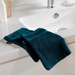 Acheter Douceur D'Interieur Lot de 2 Gants de Toilette Tendresse 15x21cm Bleu Indigo
