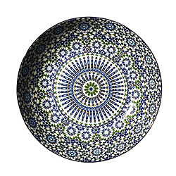 Paris Prix Lot de 6 Assiettes Creuses Sana 20cm Multicolore