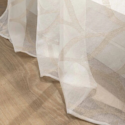 Avis Douceur D'Interieur Rideau Voilage à Anneaux Elis 140x240cm Blanc