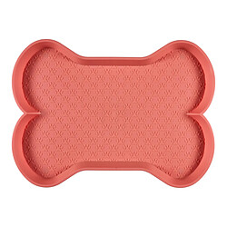 Paris Prix Tapis Antidérapant Gamelle Os 58cm Rose
