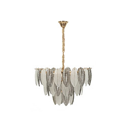 Paris Prix Lustre en Verre Leafy 60cm Multicolore