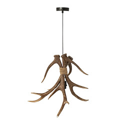 Paris Prix Lampe Suspension Branches Antlers 56cm Marron