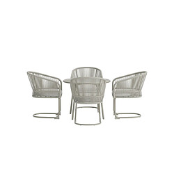Ensemble table & chaises