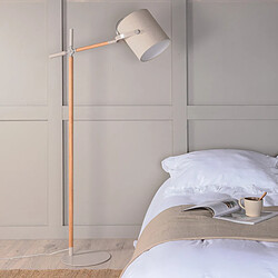 Paris prix Lampadaire Dennis - Beige pas cher