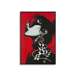 Paris Prix Tableau Imprimé à LED Psyco II 60x90cm Multicolore