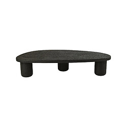 Acheter Mes Table basse organique 157x61x34 cm à reliefs noir