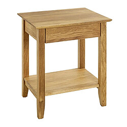Paris Prix Table de Chevet en Bois Mani 60cm Naturel