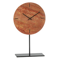 Paris Prix Horloge Murale en Marbre Eula 44cm Terracotta
