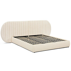 Paris Prix Lit Coffre Tête de Lit Modulable Comfy 180x200cm Beige