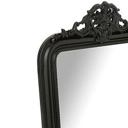 Acheter Mes Miroir mural à moulures 87x11x144 cm en bois noir