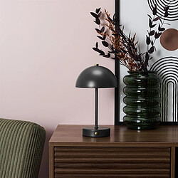 Avis Paris Prix Lampe de Table Rechargeable Lucia 25cm Noir