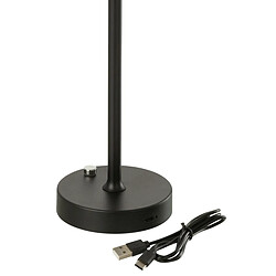 Avis Paris Prix Lampe à Poser à LED Noé 31cm Noir