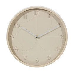 Atmosphera Horloge Murale 3D Samy 30cm Sable