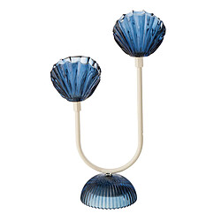 Paris Prix Lampe à Poser à LED Shell 32cm Bleu