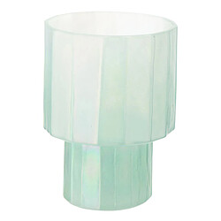 Paris Prix Photophore Design en Verre Ann 23cm Bleu