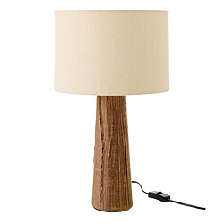 Paris Prix Lampe à Poser en Céramique Melina 43cm Marron
