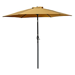 Paris Prix Parasol Inclinable à Manivelle Marbella 270cm Moutarde