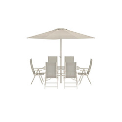 Ensemble table & chaises