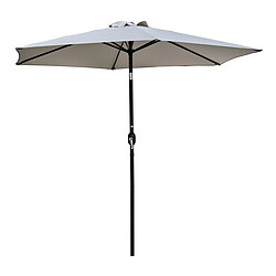 Paris Prix Parasol Inclinable à Manivelle Marbella 270cm Anthracite