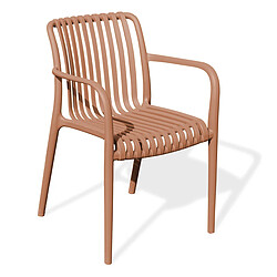 Paris Prix Fauteuil de Jardin Tiago 81cm Terracotta