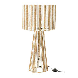 Paris Prix Lampe à Poser Design Cordes Rayures 69cm Naturel