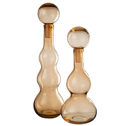 Avis Paris Prix Carafe Design en Verre Carol 42cm Caramel