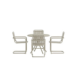 Ensemble table & chaises