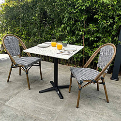 Ensemble table & chaises