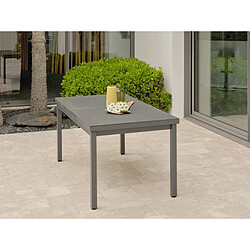 Acheter Paris Prix Ensemble Table de Jardin Extensible & 8 Assises Dania & Stockholm 160-210cm Anthracite