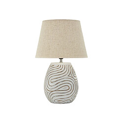 Paris Prix Lampe à Poser Design Oblix 55cm Blanc